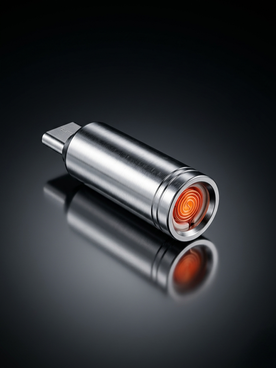 Electric Lighter, USB C Lighter, Windproof, Flameless, Men's Father Gift, Outdoor Indoor Decoration (Mini Version,Stainless Steel